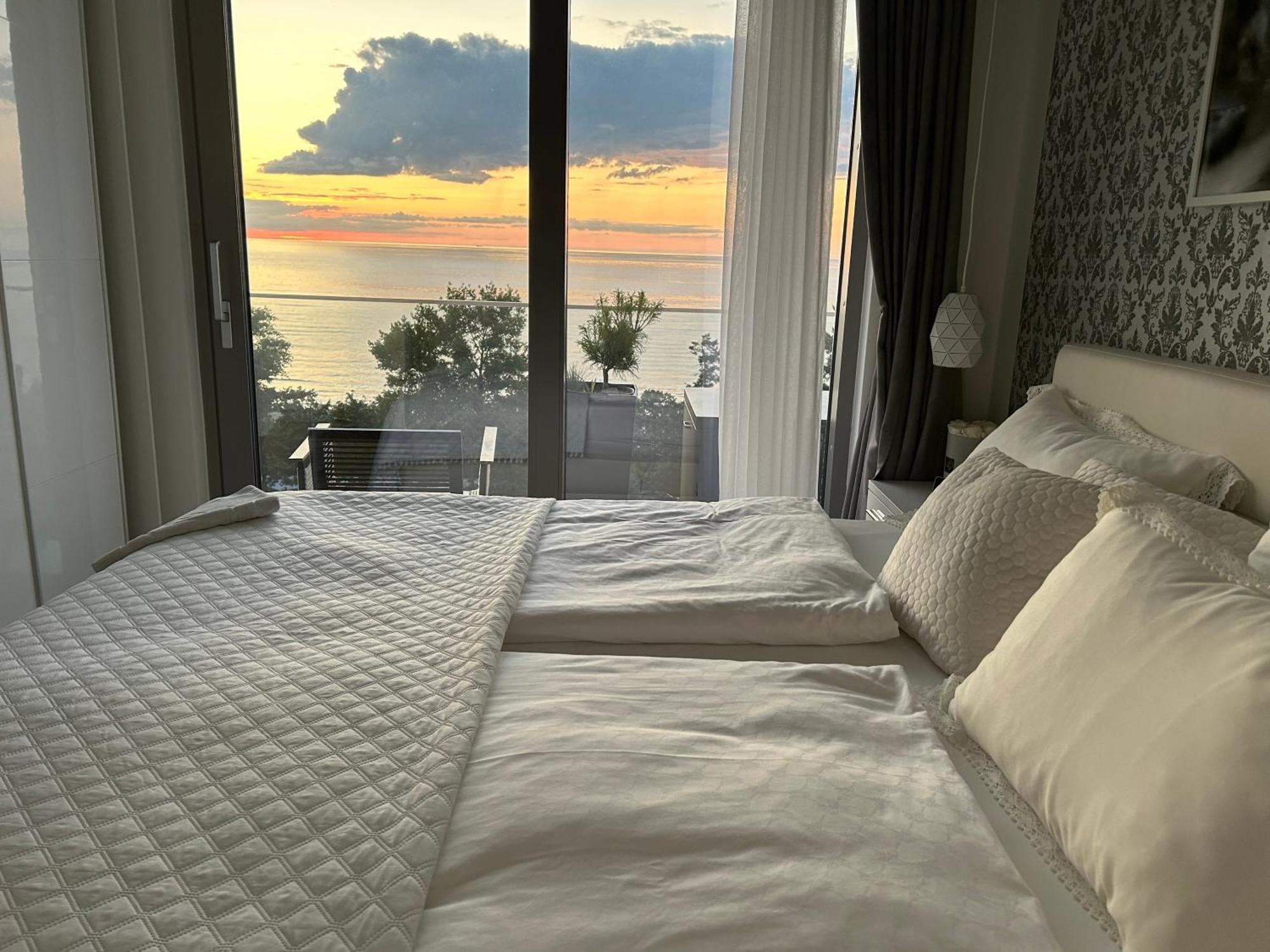 شقة Luxe Baltic Sunset مينززدرويه المظهر الخارجي الصورة